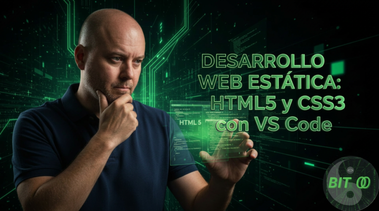 Desarrollo Web Estática – HTML5, CSS3 con VS Code
